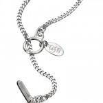sterling silver personalised bead necklace