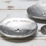men's personalised cuff link bowl father's day gift