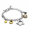 personalised sterling silver charm bracelet