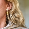 sterling silver charm earrings