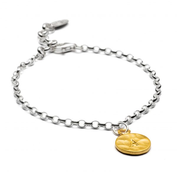 personalised sterling silver charm bracelet