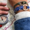 men's personalised sterling silver infinity bracelet