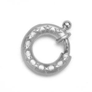 sterling silver charm carrier