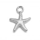 sterling silver starfish charm