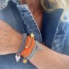 chunky charm friendship wrap bracelets