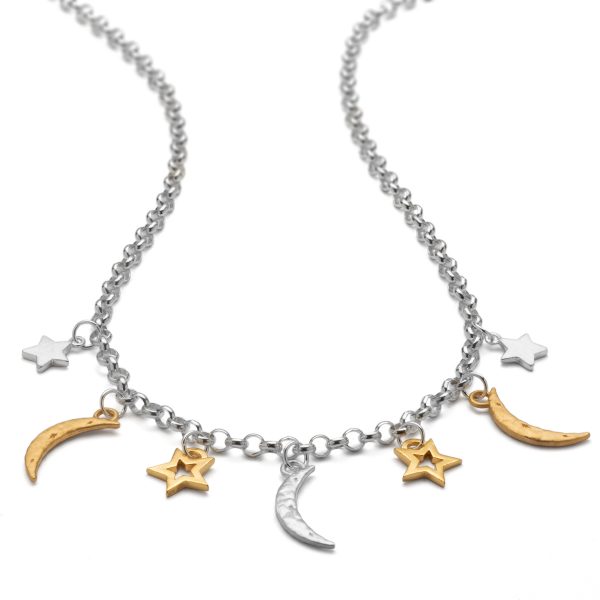 moon and stars necklace