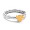 Ring gold heart